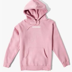Glossier Blush Pink Sweatshirt